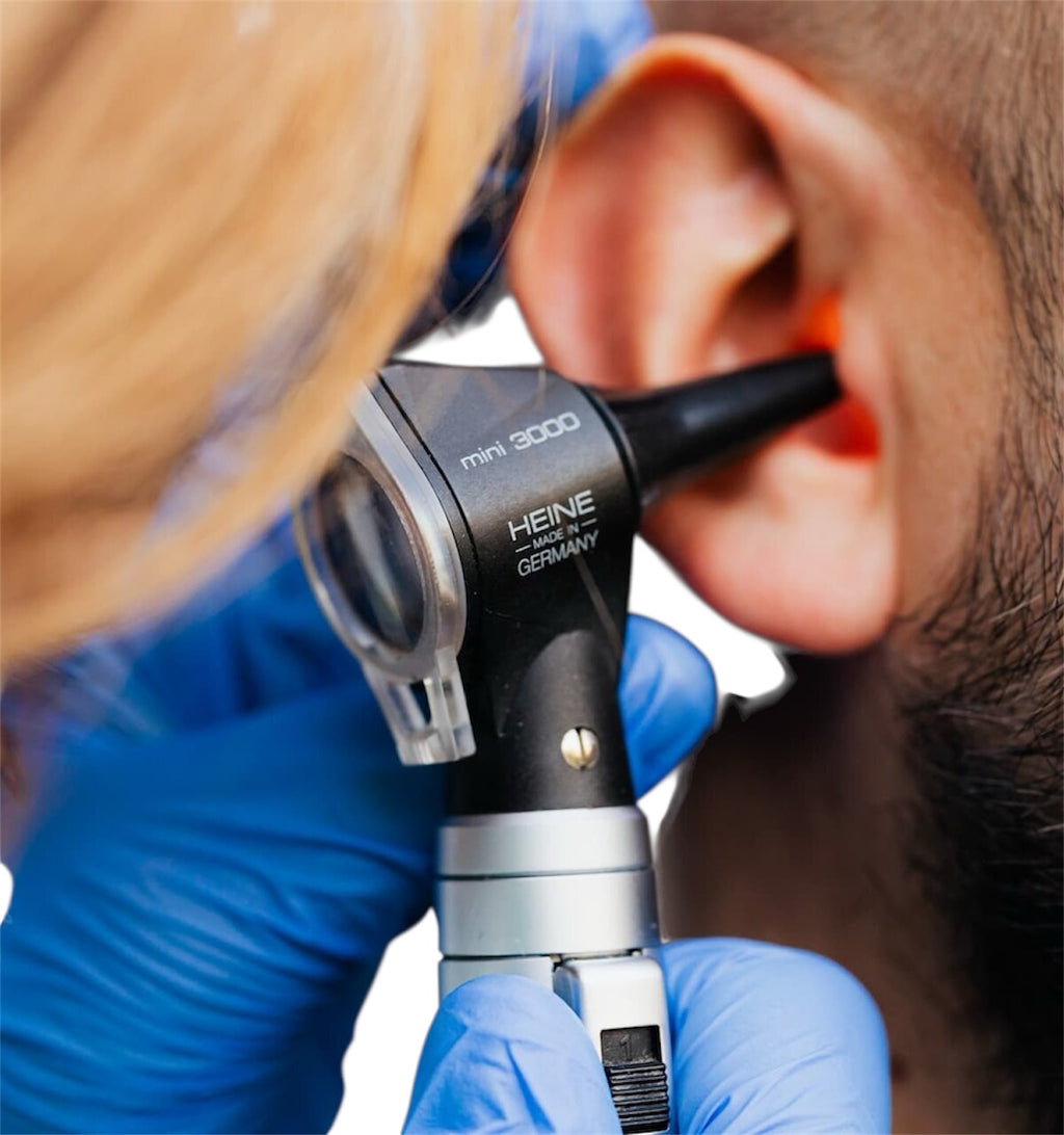 Earwax removal using irrigation (both ears)